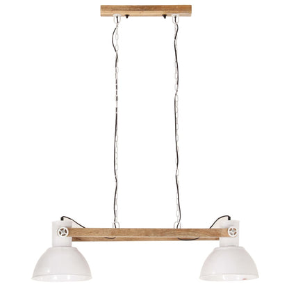 Industriálna závesná lampa 25 W biela 109 cm E27