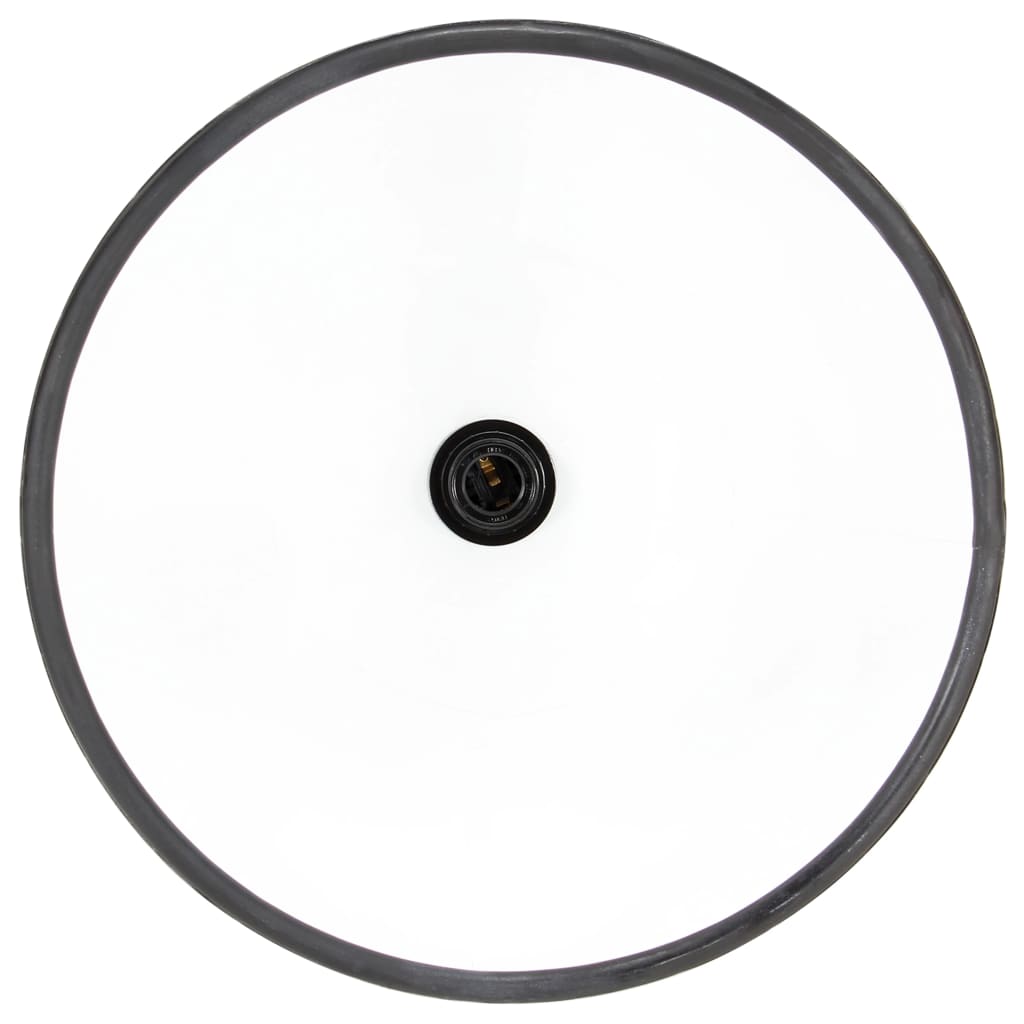 Industriálna Závesná Lampa 25 W, Čierna, Okrúhla 30 Cm E27