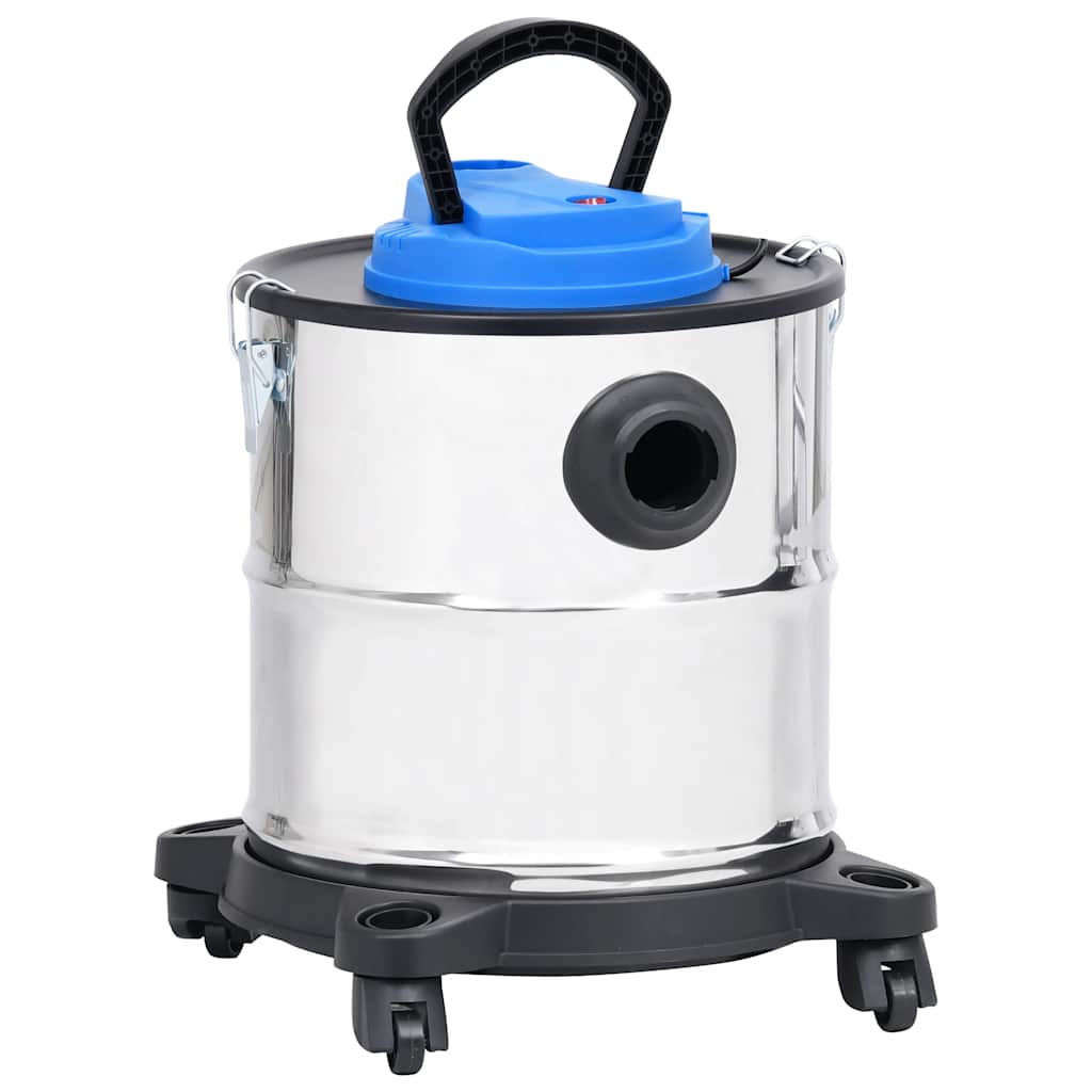 Vysávač na popol s HEPA filtrom 1200 W 20 l nehrdzavejúca oceľ