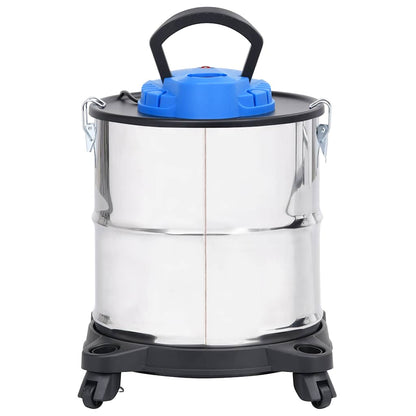 Vysávač na popol s HEPA filtrom 1200 W 20 l nehrdzavejúca oceľ