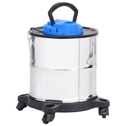 Vysávač na popol s HEPA filtrom 1200 W 20 l nehrdzavejúca oceľ