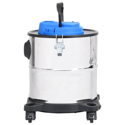 Vysávač na popol s HEPA filtrom 1200 W 20 l nehrdzavejúca oceľ