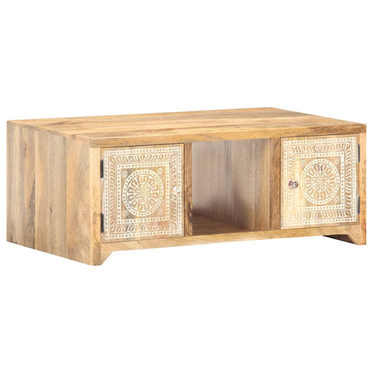 Konferenčný stolík 90x50x35 cm mangovníkový masív