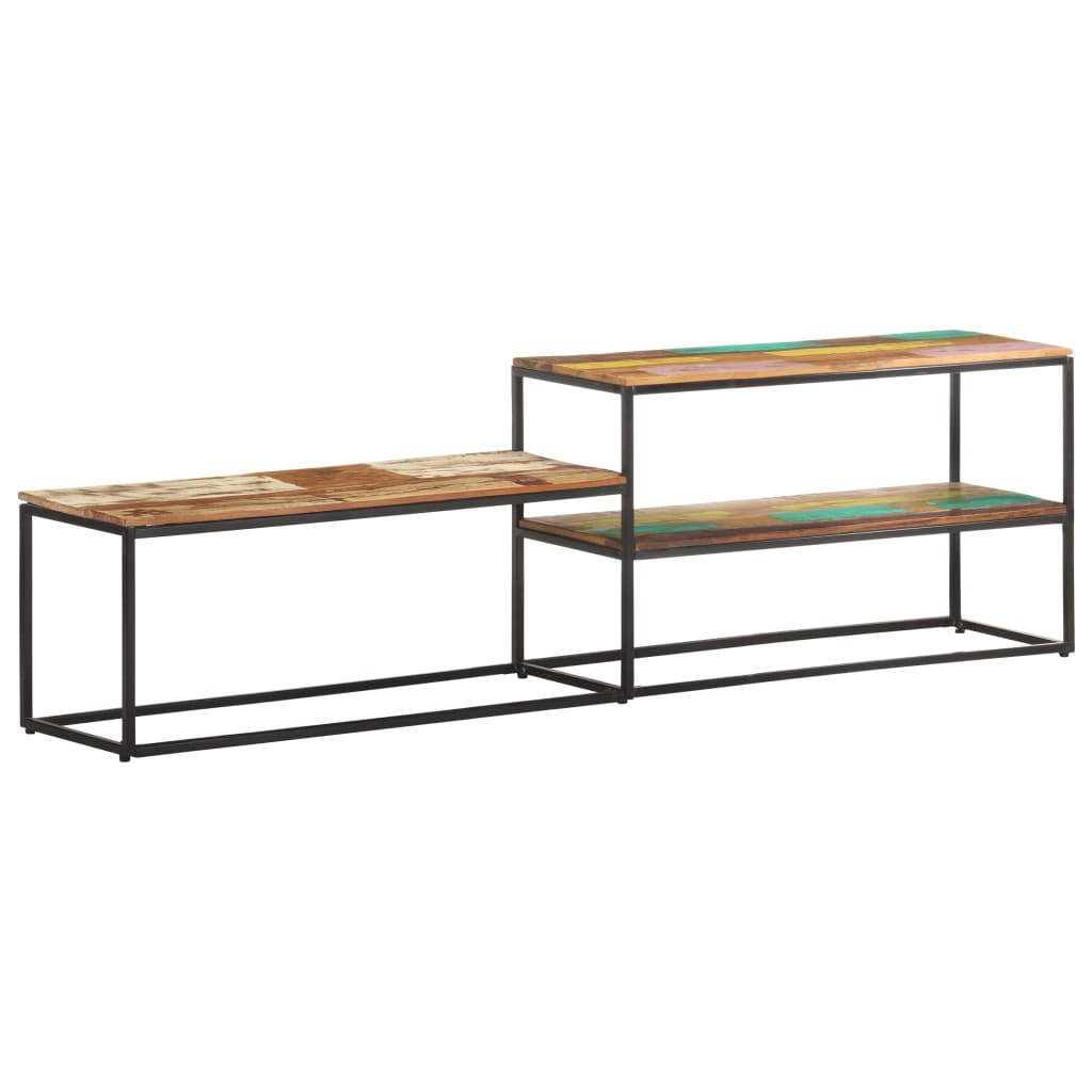 Tv Skrinka 180X30X50 Cm Surový Mangovníkový Masív