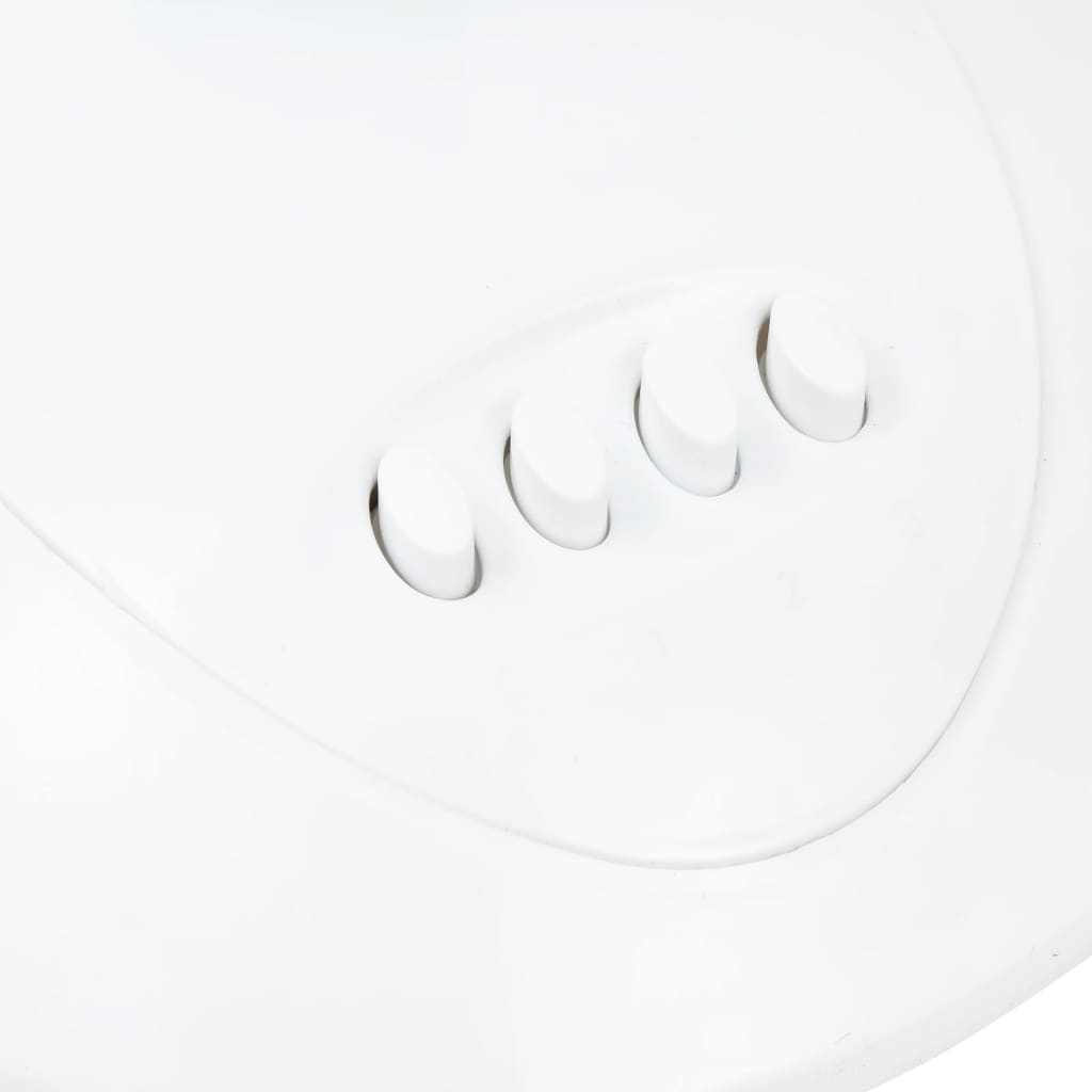 Stolný ventilátor 3 rýchlosti 30 cm 40 W biely