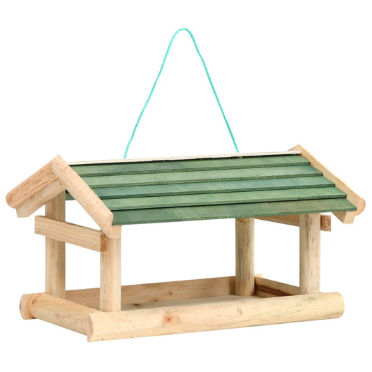 Krmítko pre vtáky masívne drevo 35x29,5x21 cm