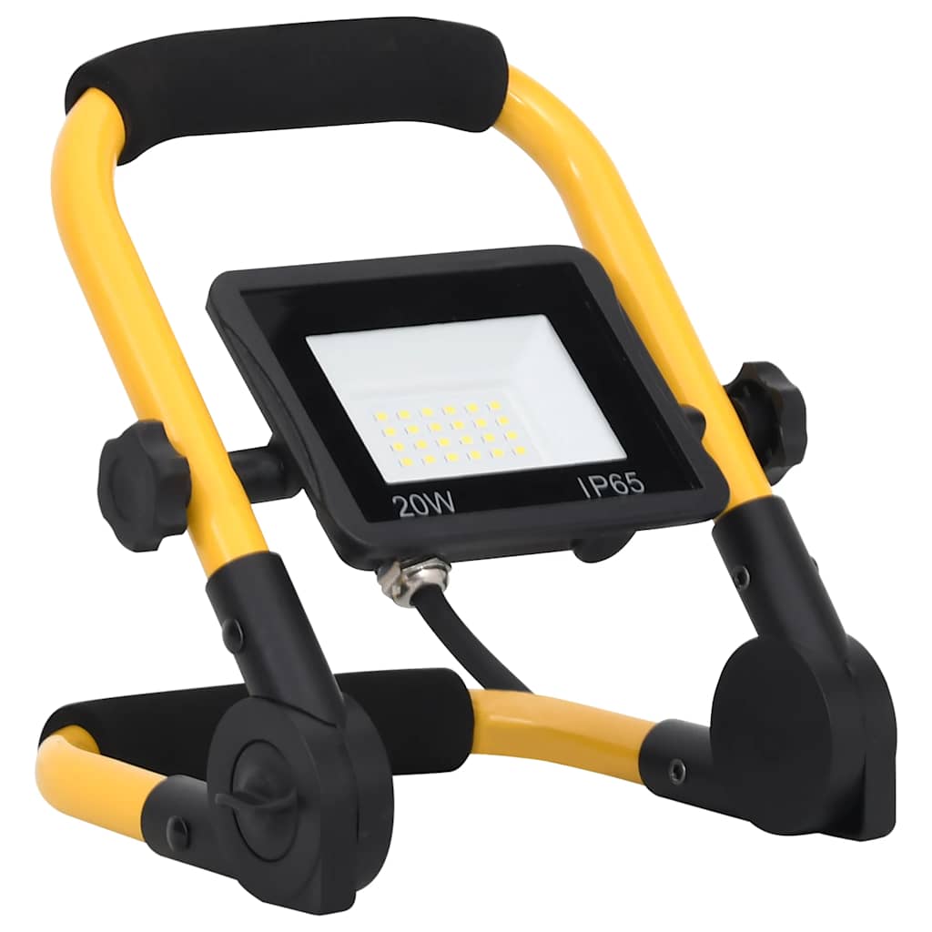 Led Reflektor S Rukoväťou Teplé Biele Svetlo