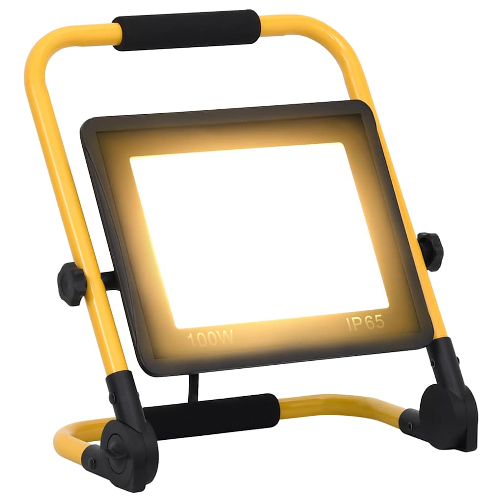 Led Reflektor S Rukoväťou Teplé Biele Svetlo