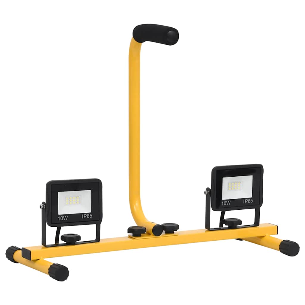 Led Reflektor S Rúčkou Teplé Biele Svetlo