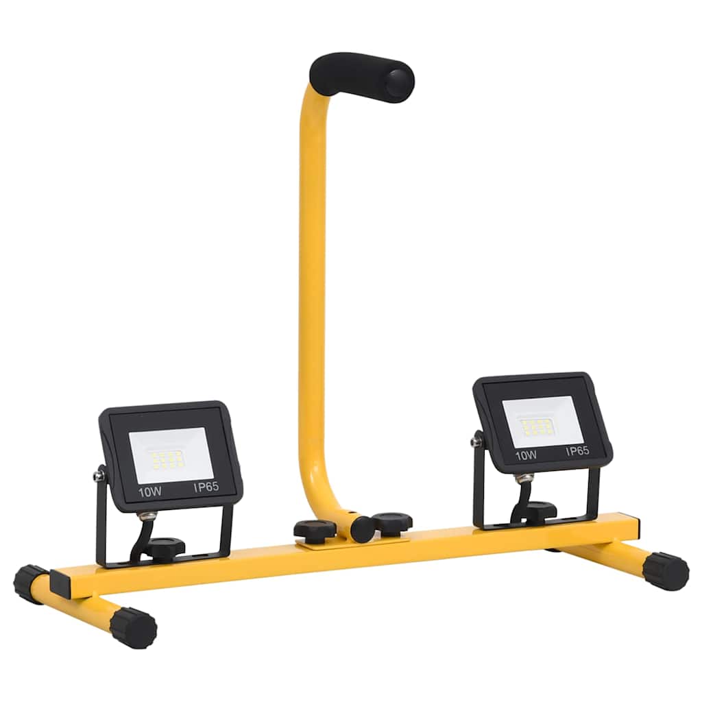 Led Reflektor S Rúčkou Teplé Biele Svetlo