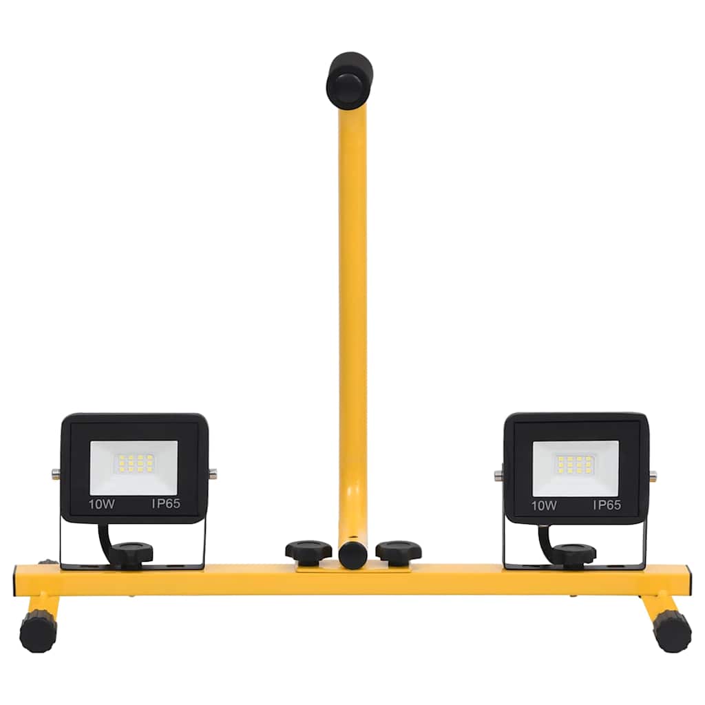 Led Reflektor S Rúčkou Teplé Biele Svetlo