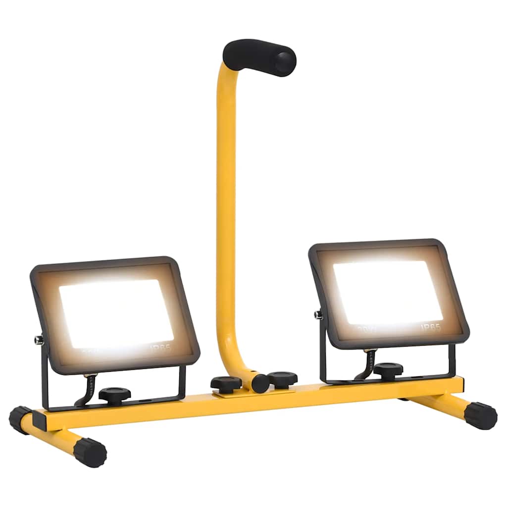 Led Reflektor S Rúčkou Teplé Biele Svetlo