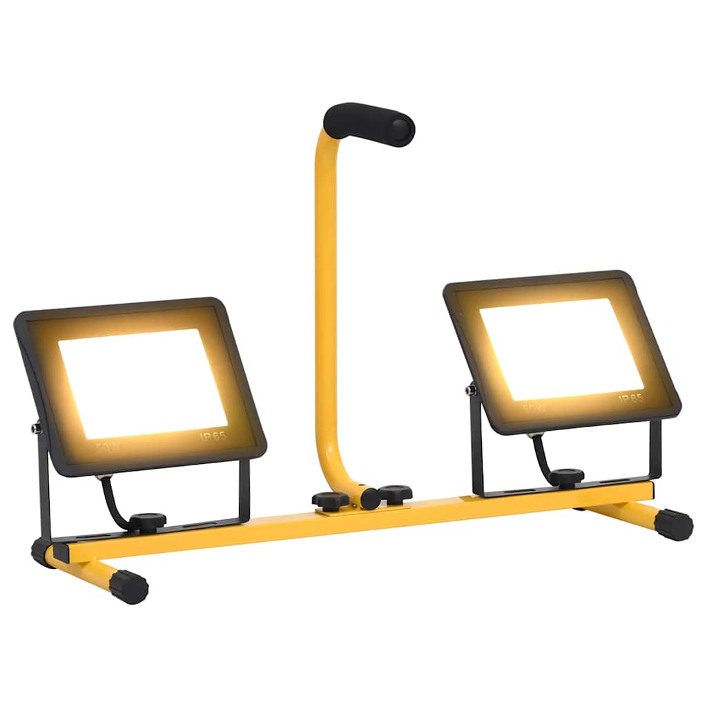 Led Reflektor S Rúčkou Teplé Biele Svetlo