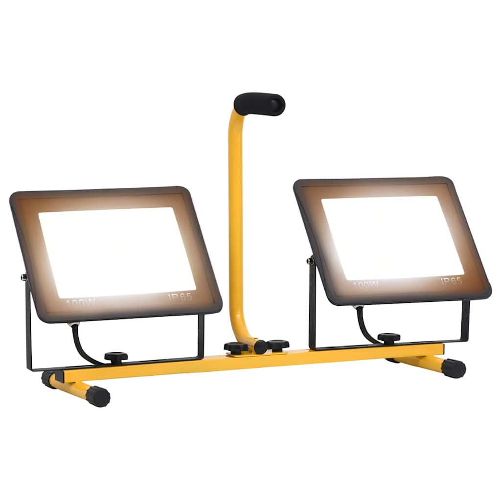 Led Reflektor S Rúčkou Teplé Biele Svetlo