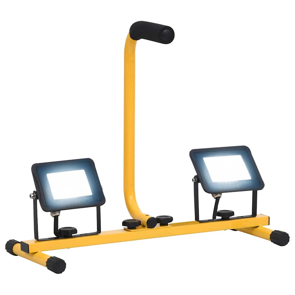 Led Reflektor S Rúčkou Teplé Biele Svetlo