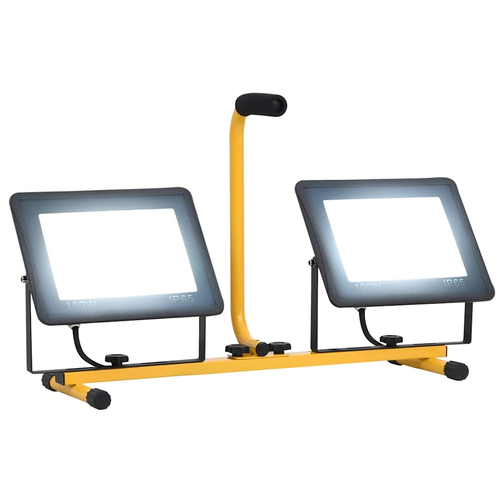 Led Reflektor S Rúčkou Teplé Biele Svetlo