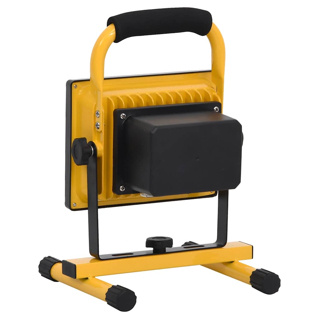 Nabíjateľný Led Reflektor S Rukoväťou Studené Biele Svetlo