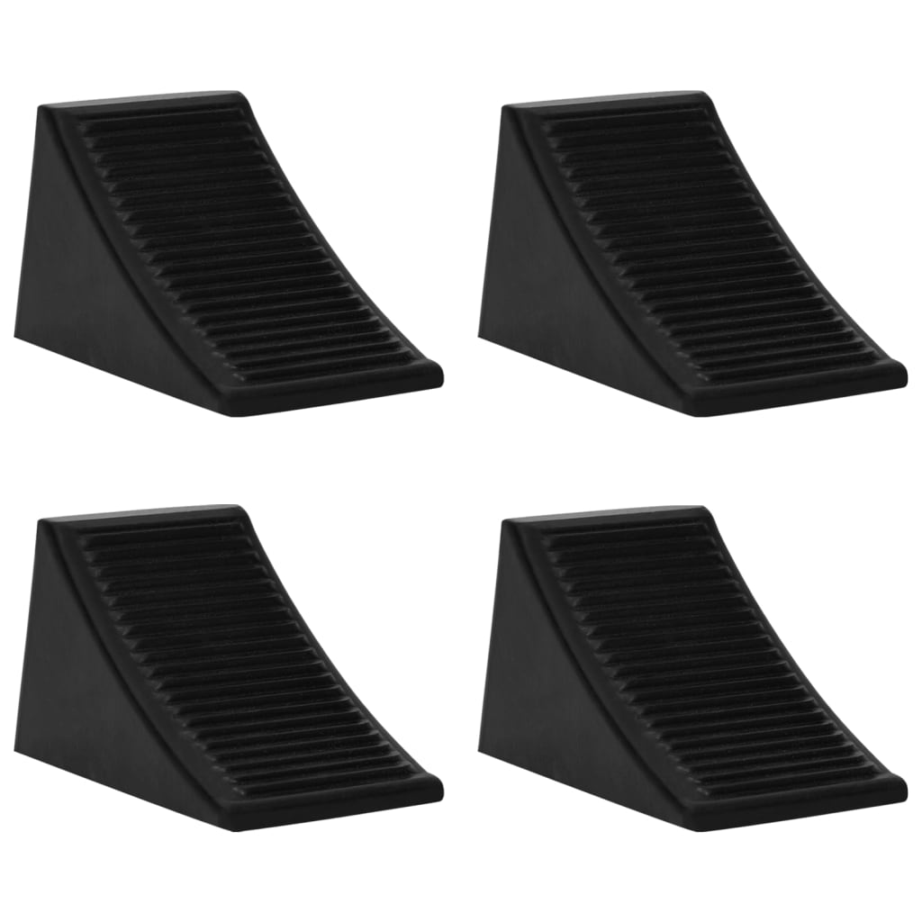 Zakladacie kliny 4 ks 16x9x9 cm guma