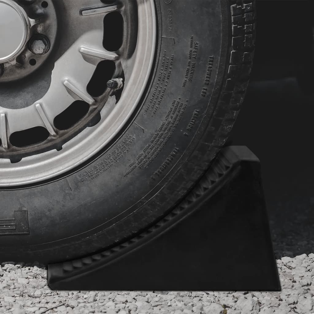 Zakladacie kliny 4 ks 16x9x9 cm guma