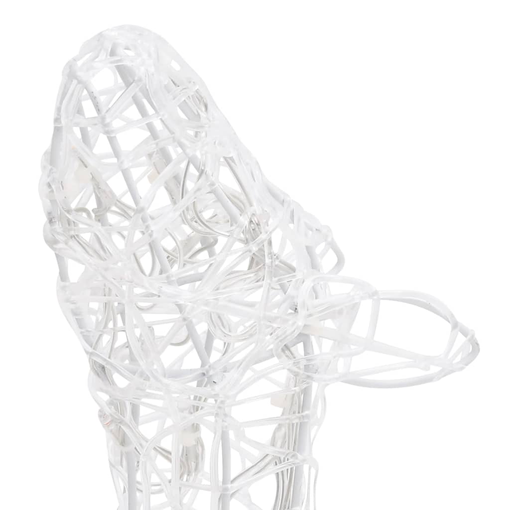 Akrylová Sobia Rodinka Vianočná Dekorácia 160 Led