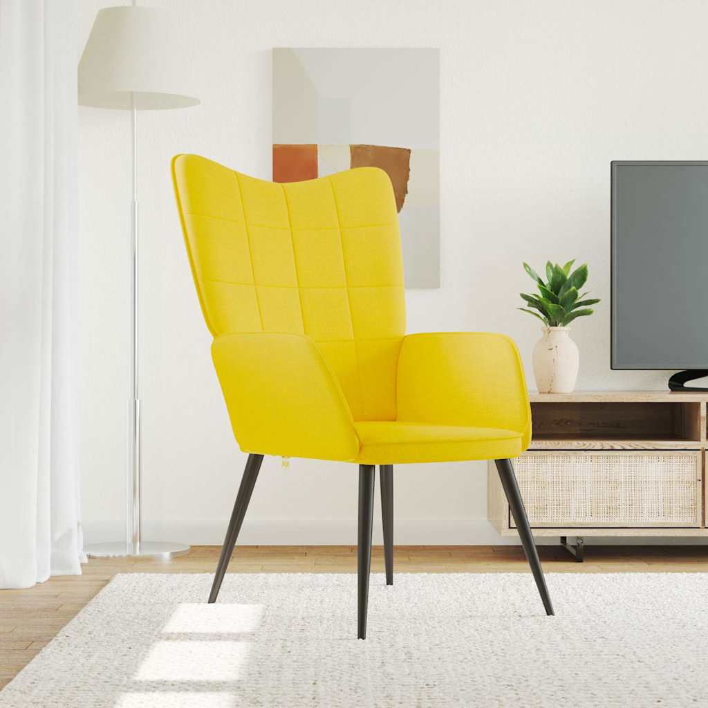 Relaxačné Kreslo, Čierne, Látka