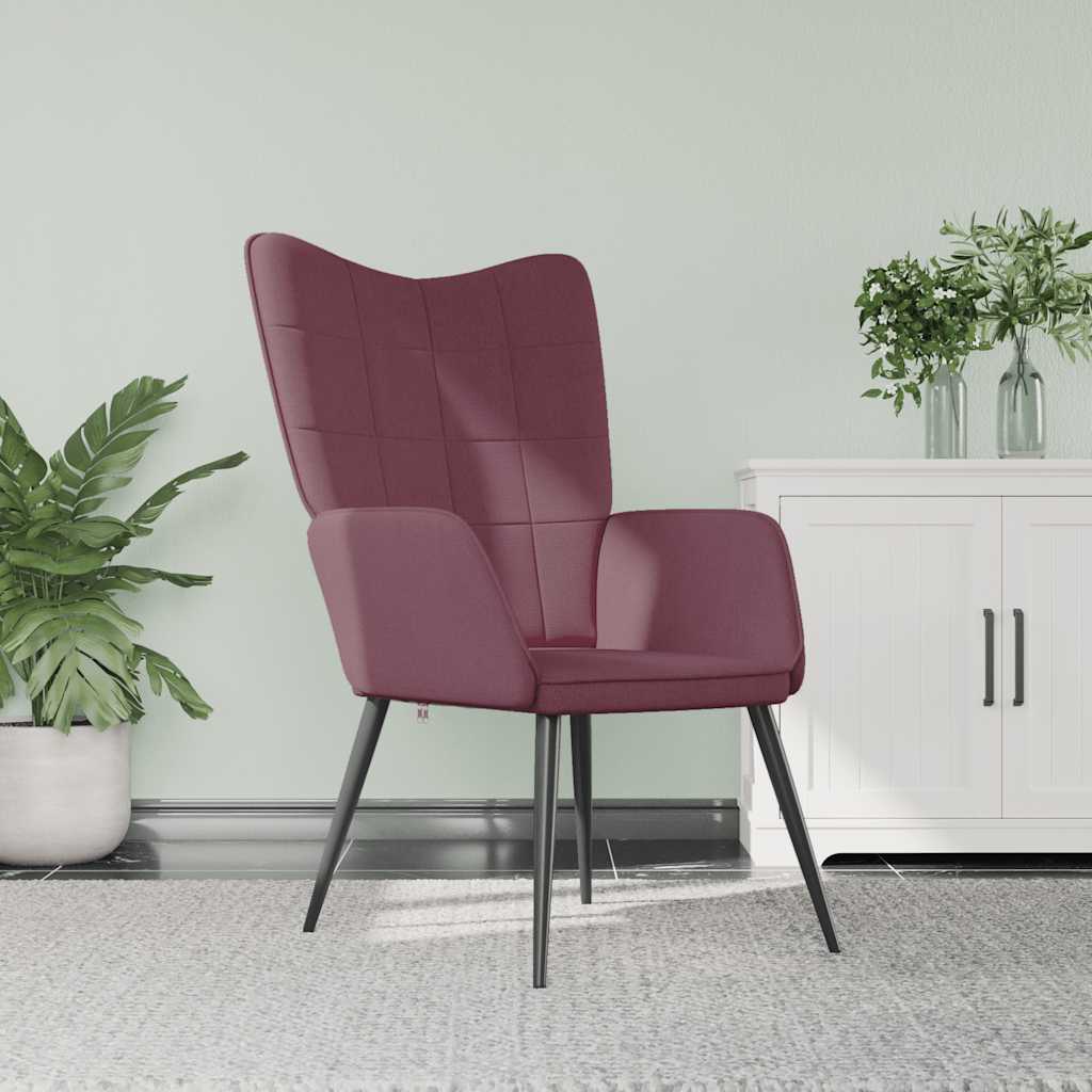 Relaxačné Kreslo, Čierne, Látka