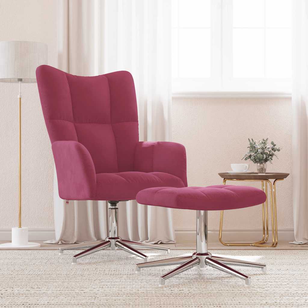 Relaxačné Kreslo Horčicovo-Žlté Zamatové