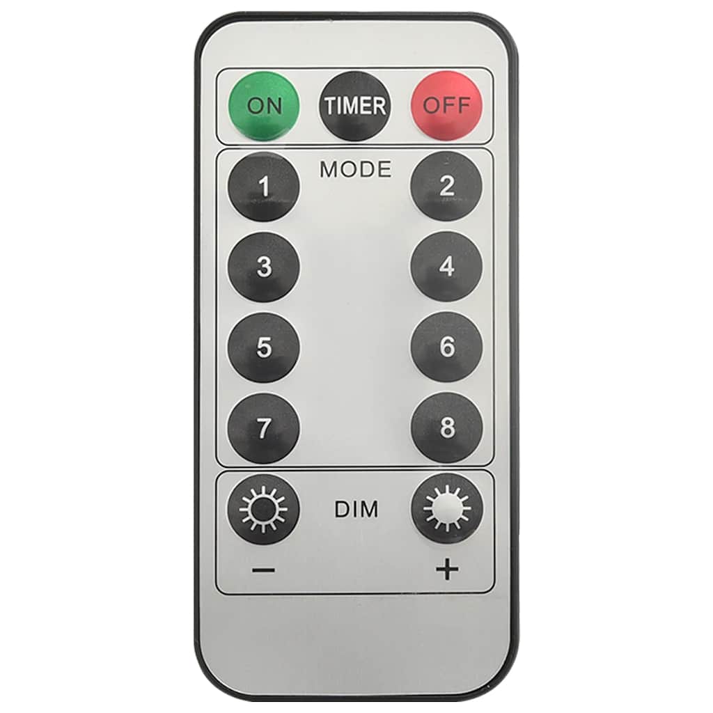 Vianočná Reťaz Cencúle 40 Ks Teplé Biele Akryl Diaľkový Ovládač