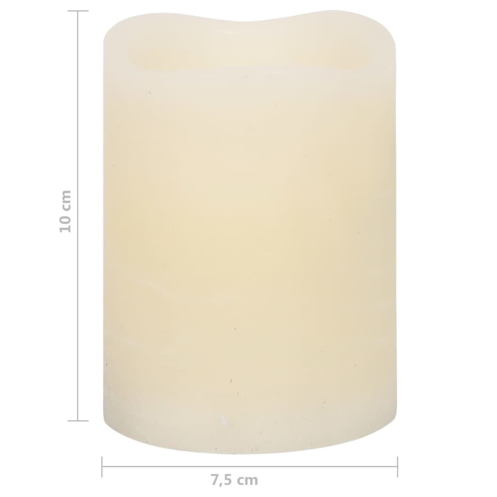 Bezplameňové Led Sviečky S Diaľkovým Ovládaním 100 Ks Biela