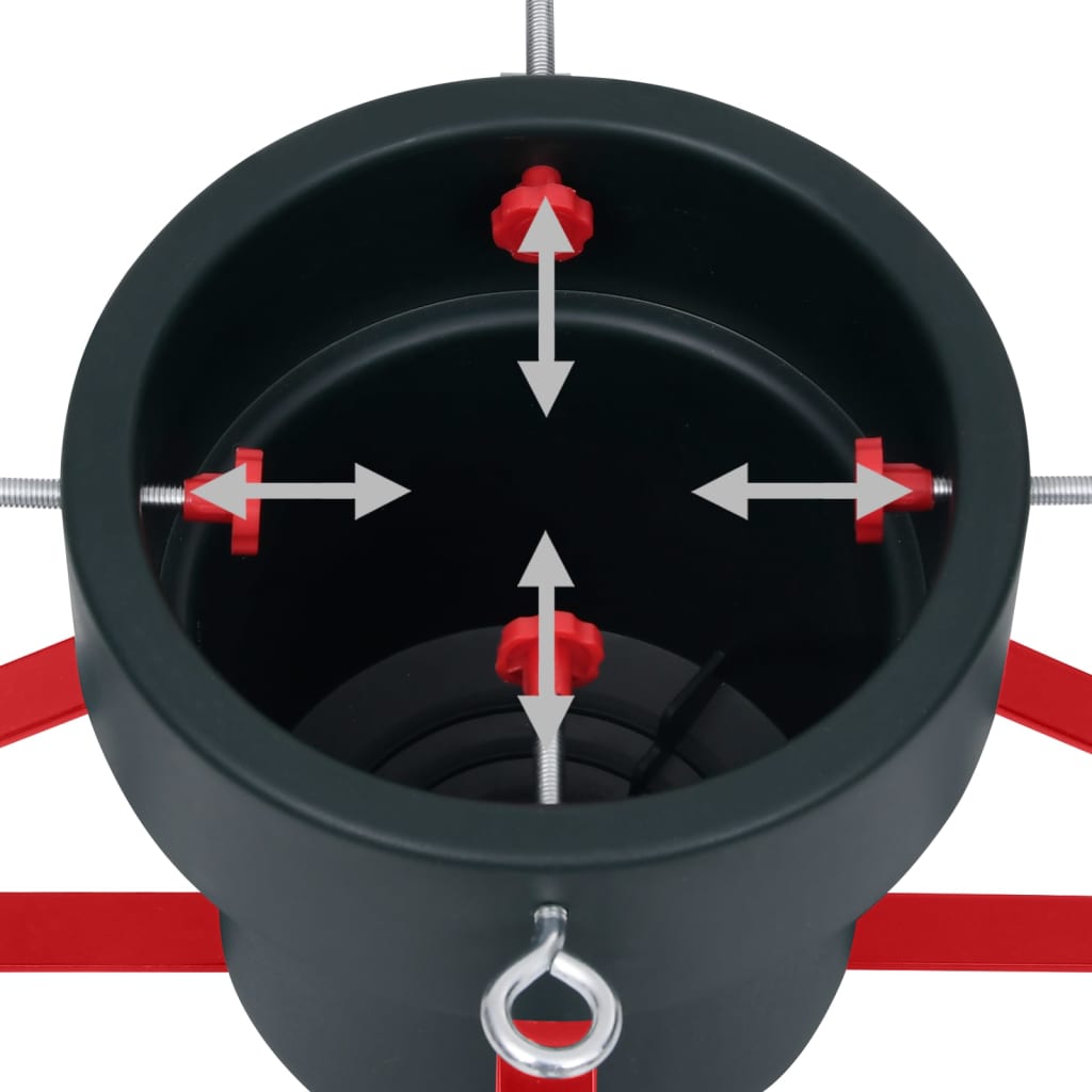 Stojan Na Vianočný Stromček Zeleno-Červený 46X46X19 Cm