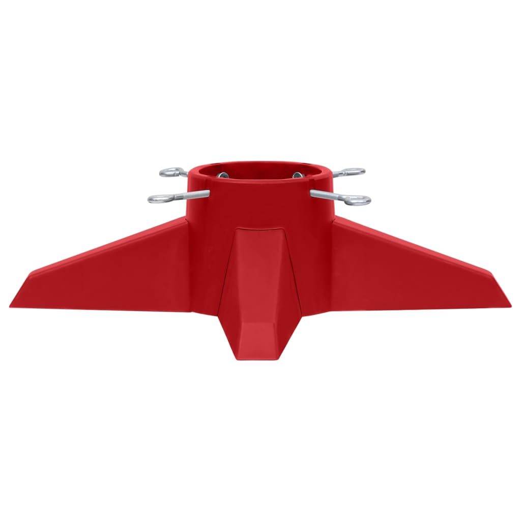 Stojan Na Vianočný Stromček Červený 55,5X55,5X15 Cm