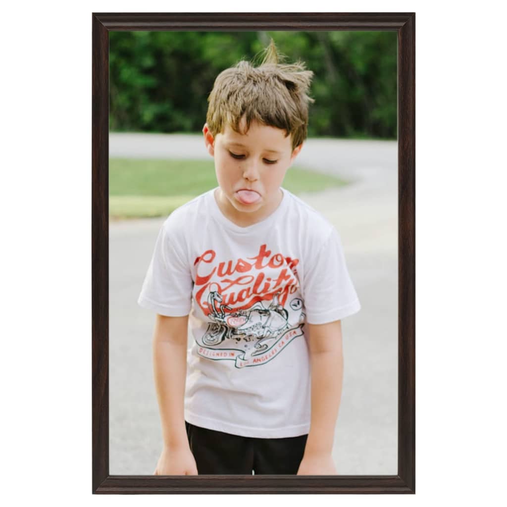 Fotorámiky Na Stôl, Koláž 3 Ks, Čierne 21X29,7 Cm, Mdf