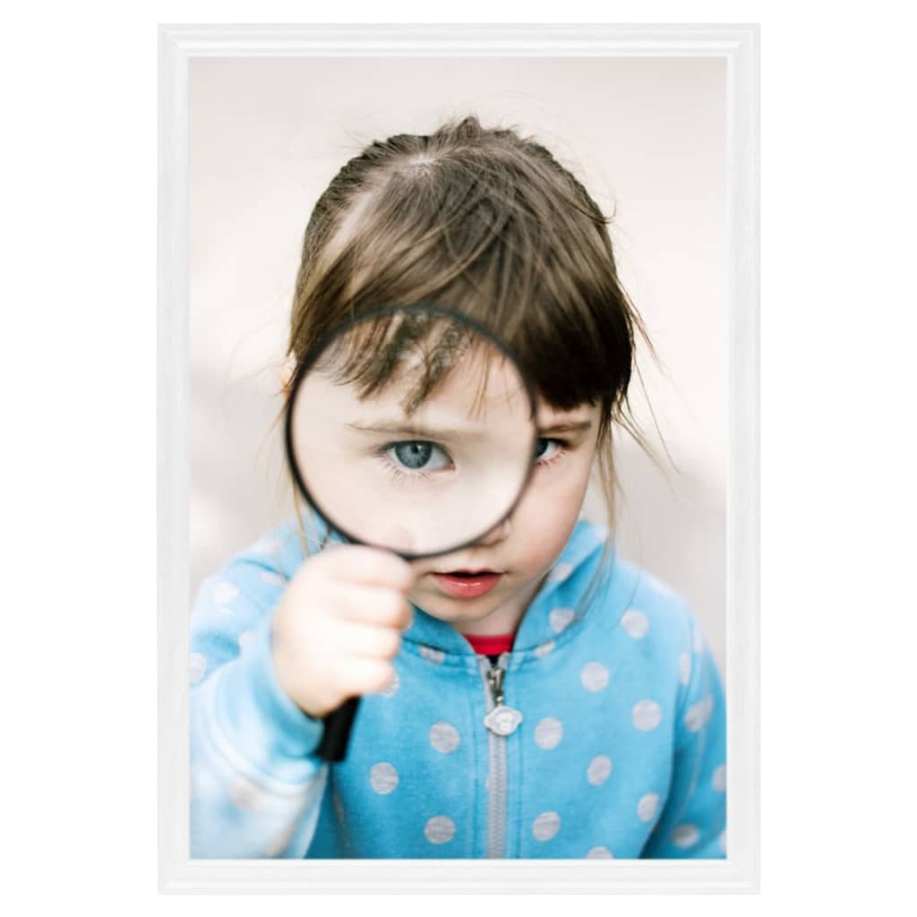 Fotorámiky Na Stôl, Koláž 3 Ks, Biele , Mdf