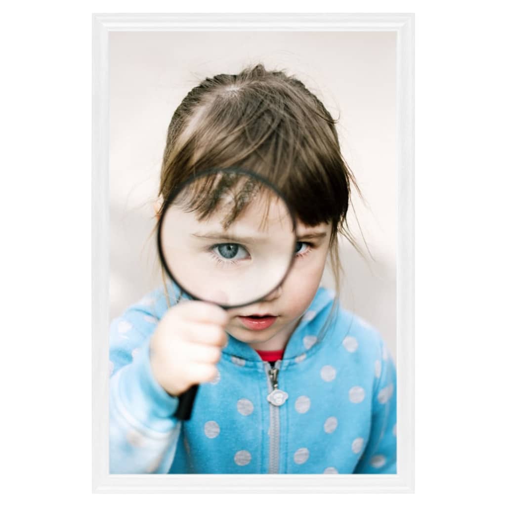 Fotorámiky Na Stôl, Koláž 5 Ks, Biele 21X29,7 Cm, Mdf