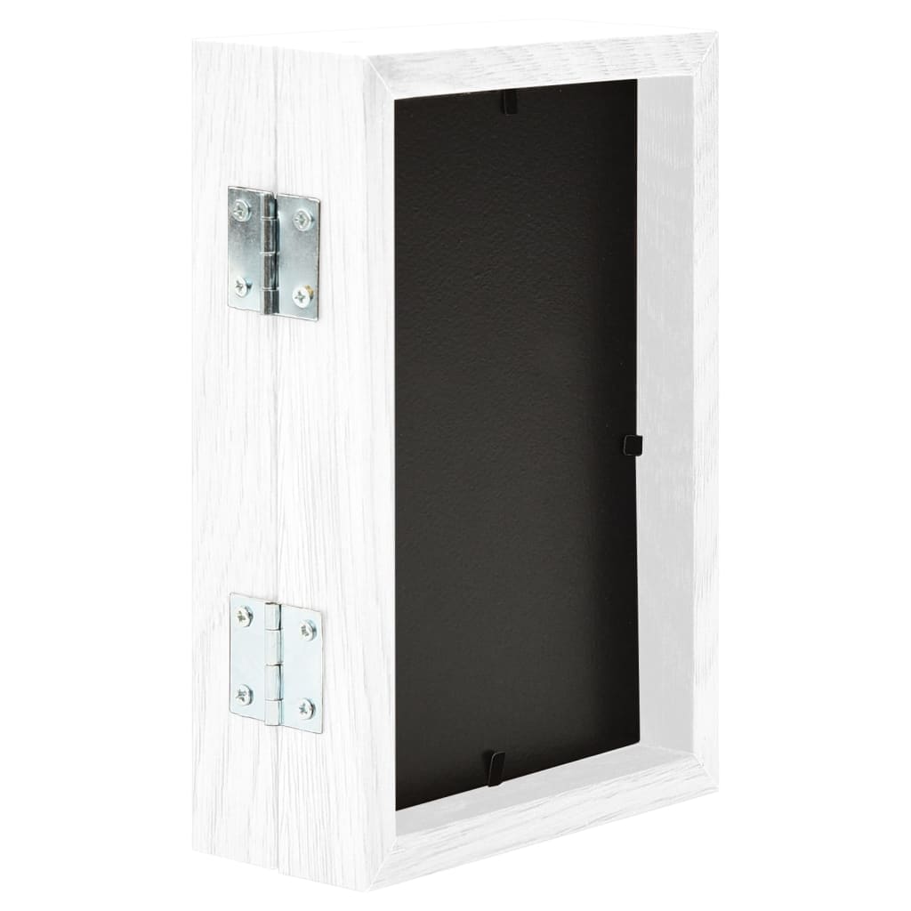 Dvojitý Fotorámik Kolážový Biely