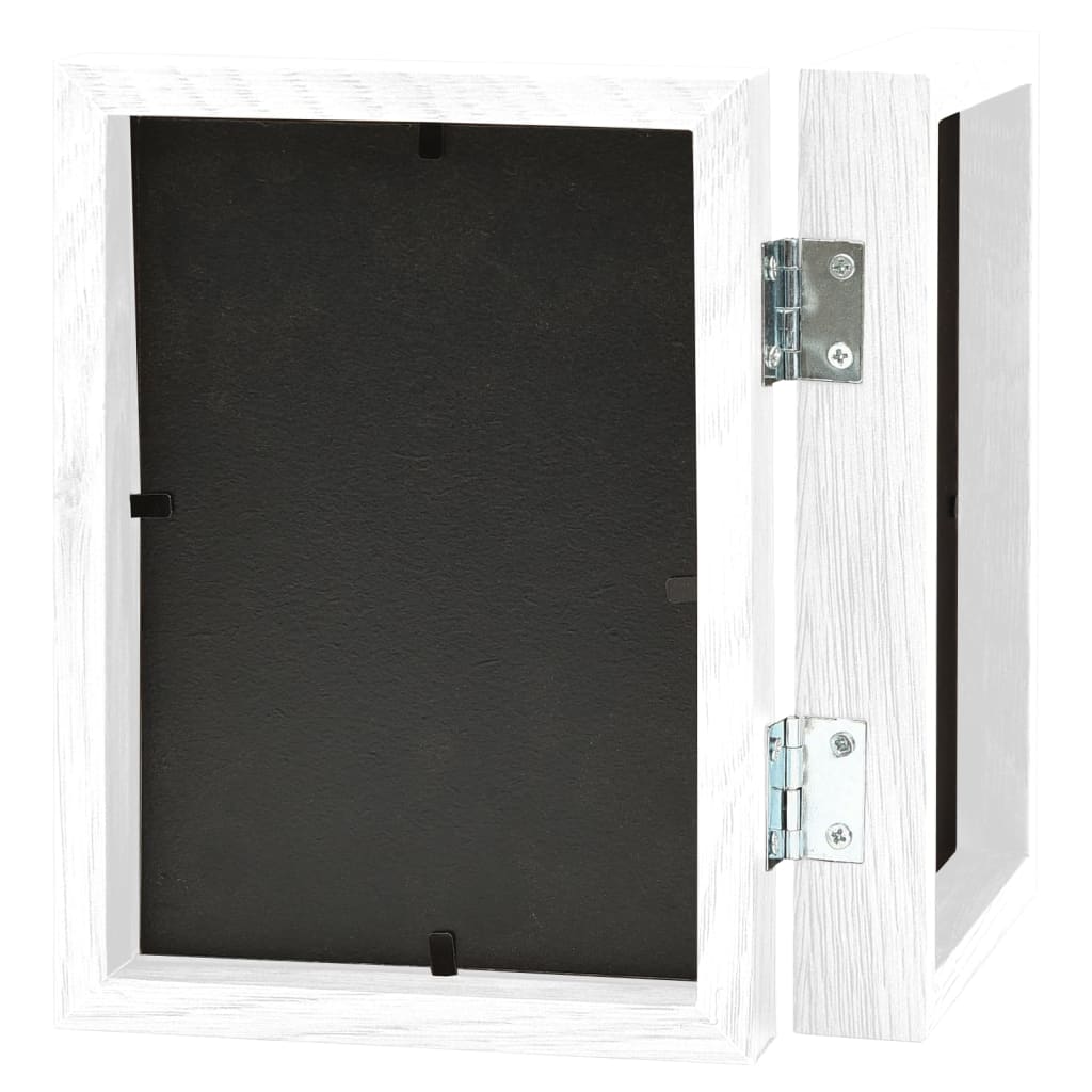 Dvojitý Fotorámik Kolážový Biely