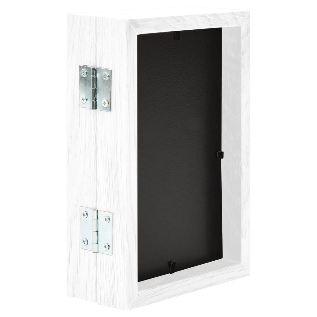 Dvojitý Fotorámik Kolážový Biely