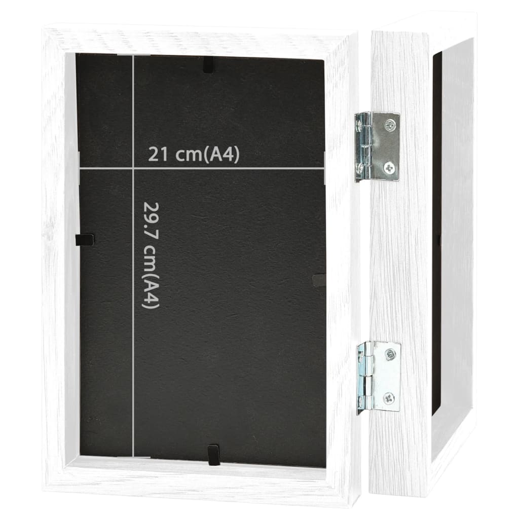 Dvojitý Fotorámik Kolážový Biely 2X(21X29,7 Cm)