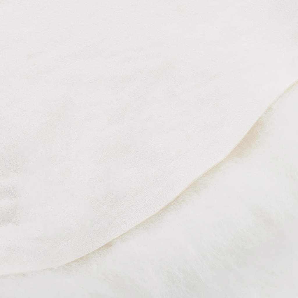 Prehoz Na Stoličku Z Islandskej Ovčej Kože, Krémový 70X110 Cm