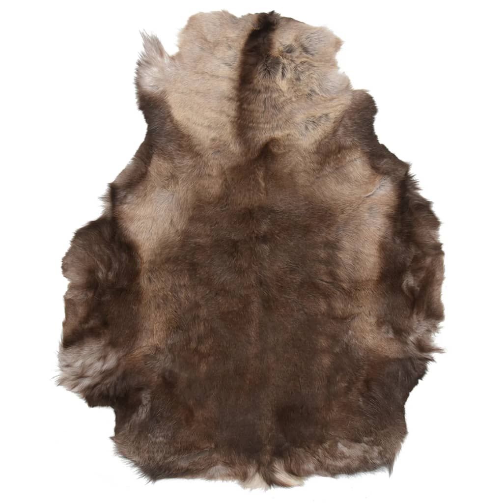 335859  Reindeer Skin Mixed Grey 80X130 Cm