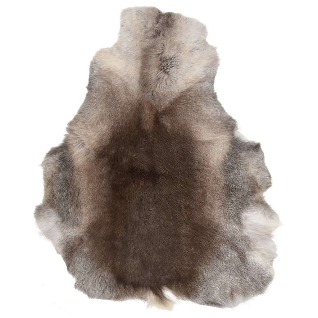 335859  Reindeer Skin Mixed Grey 80X130 Cm