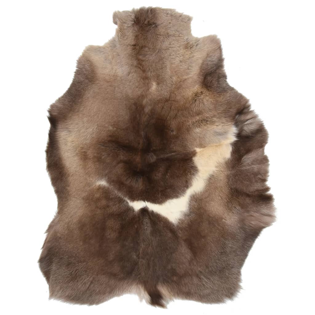 335859  Reindeer Skin Mixed Grey 80X130 Cm