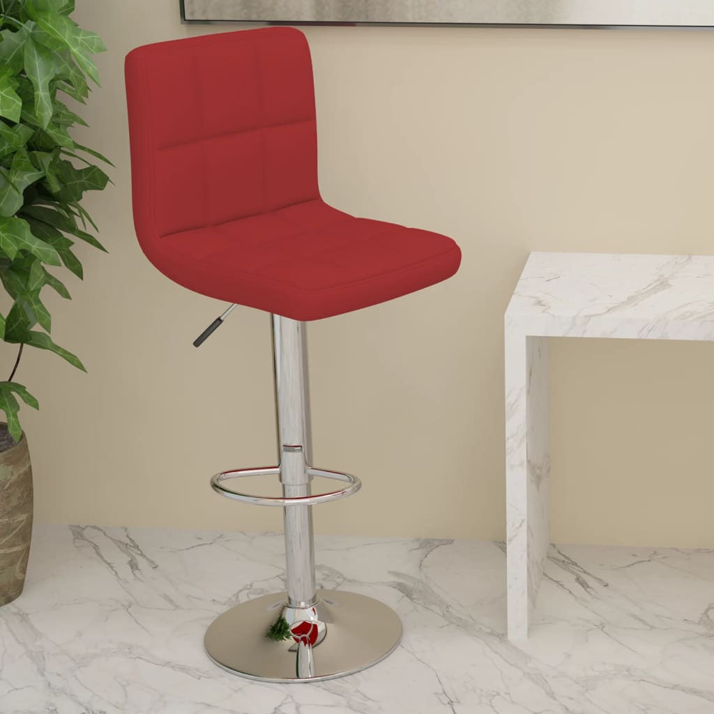 Barová Stolička Čierna Látková