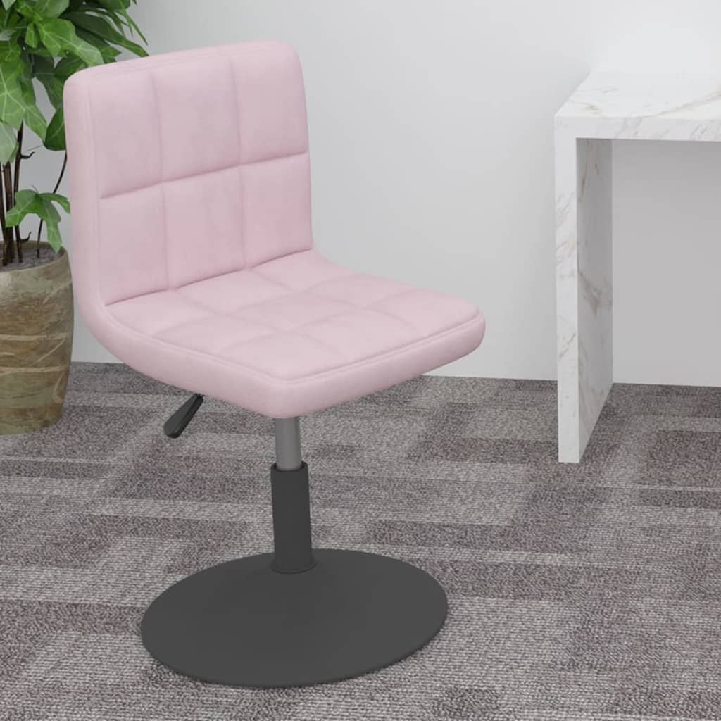 Otočná Barová Stolička Tmavosivá Zamatová