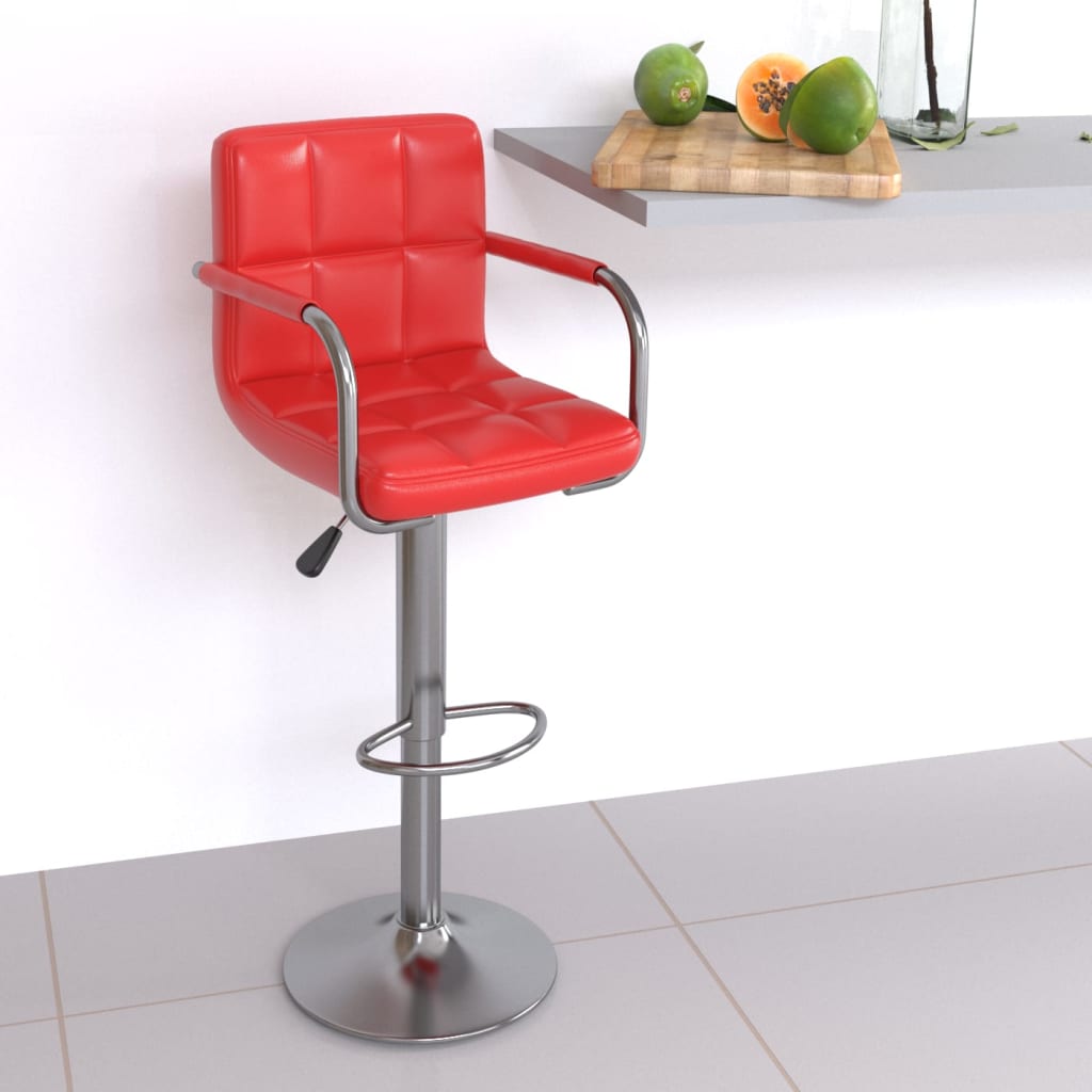 Barové Stoličky 2 Ks Zelené Umelá Koža