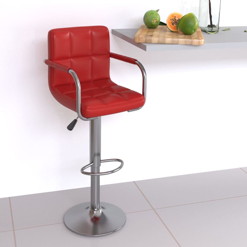 Barové Stoličky 2 Ks Zelené Umelá Koža