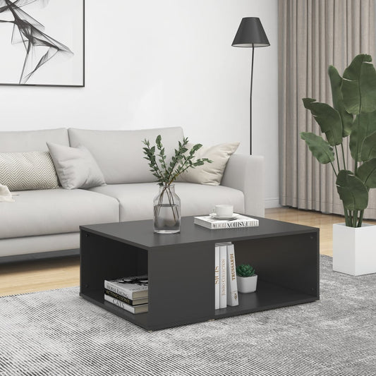 Konferenčný stolík sivý 90x67x33 cm drevotrieska