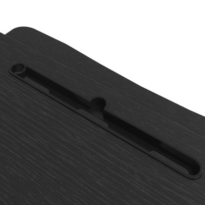 Nastaviteľný pracovný stôl 90x40x(13-50) cm oceľ a sprac. drevo
