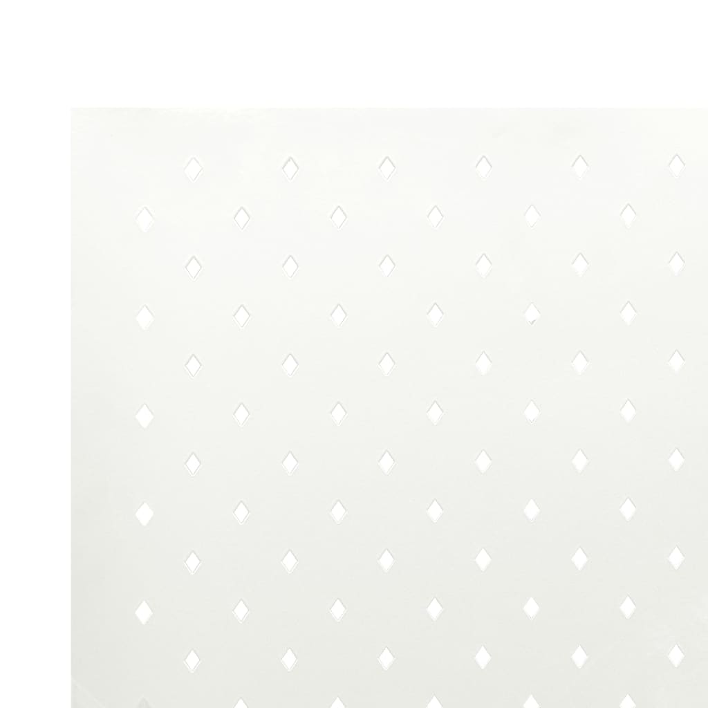 Paraván so 6 panelmi, biely 240x180 cm oceľ