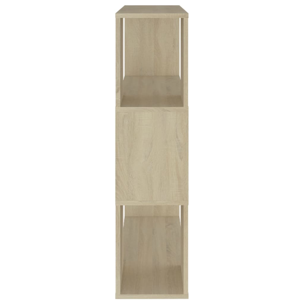 Knižnica/deliaca stena dub sonoma 80x24x94 cm drevotrieska
